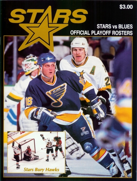 North_Stars_vs_Blues_1991_Program