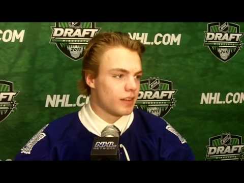 Max Everson at the 2011 NHL Entry Draft