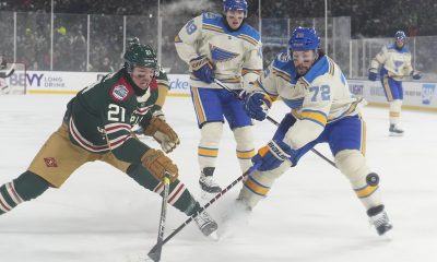 2022 Winter Classic: Blues top Wild in high-scoring matchup in sub-zero  temperatures at Target Field 