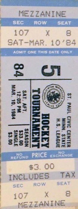 1984_State_Tournament_Ticket_Stub
