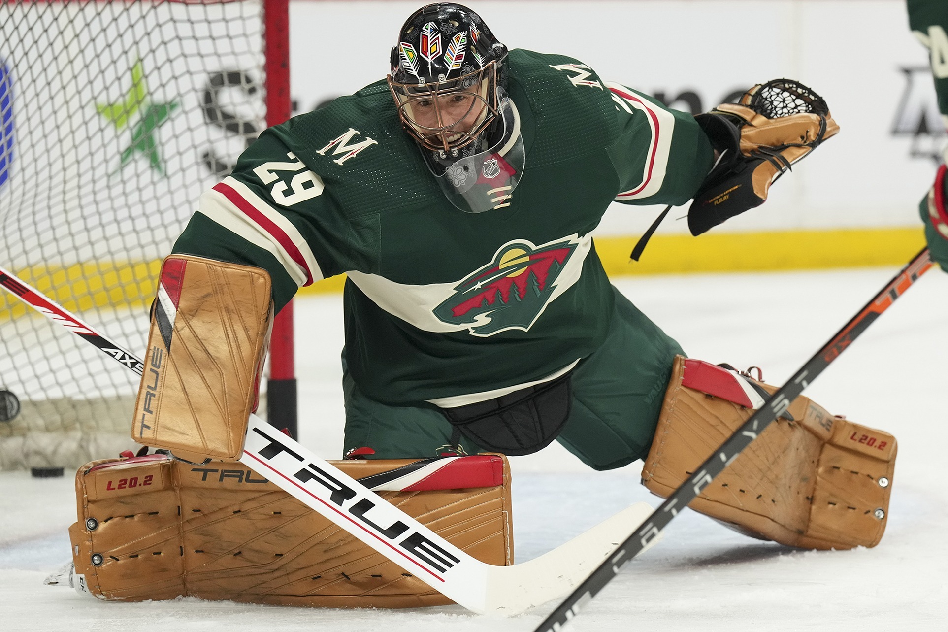 Is Marc-Andre Fleury still the Minnesota Wild's Game 1 playoff