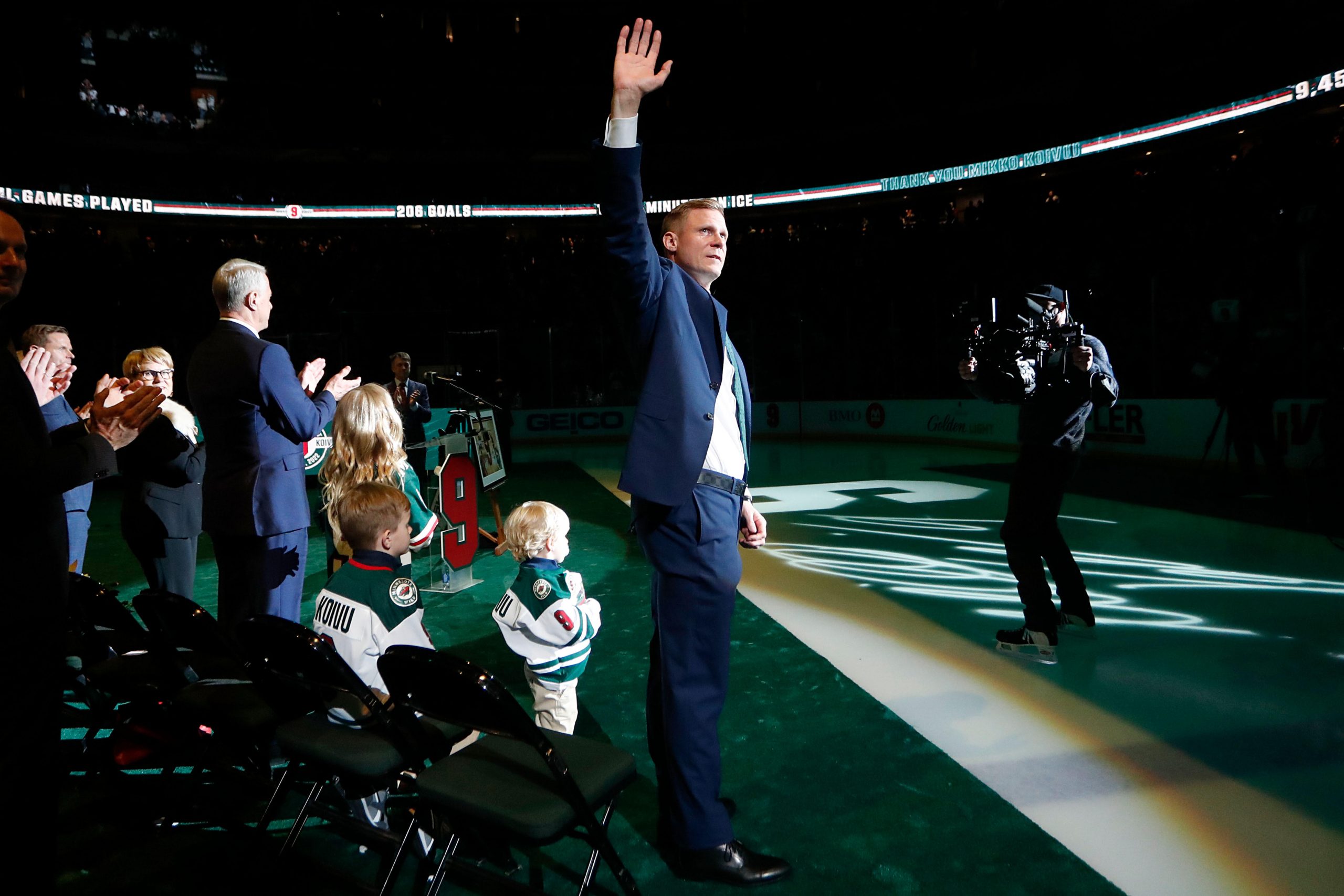 Former Minnesota Wild captain Mikko Koivu on having jersey retired