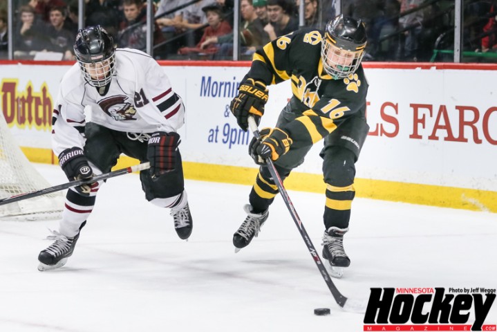 State Tourney Gallery: New Prague vs. Chisago Lakes - Minnesota Hockey ...