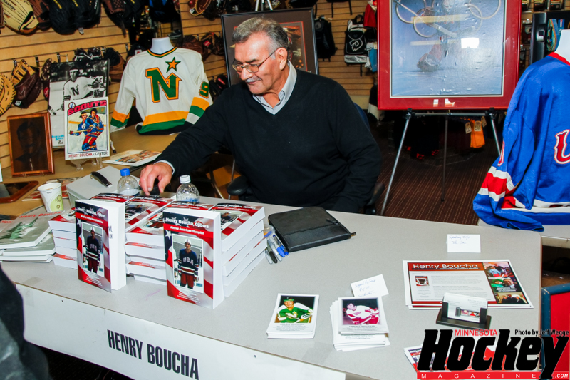 Henry Boucha book signing